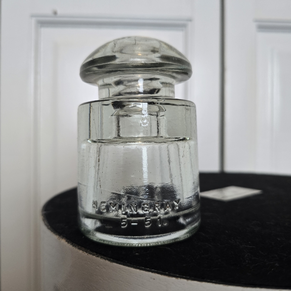 Hemingray 5-51 CSC Clear Glass Insulator